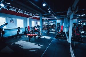 Fitness Gym Raum 4 vordere Ansicht